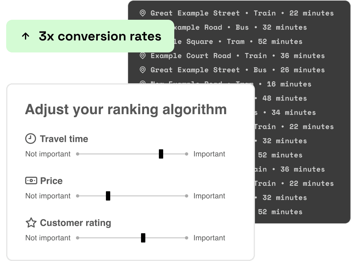 Adjust your ranking algorithm